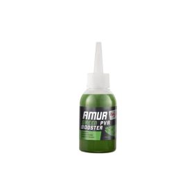 Carp Zoom Amur Booster fluo zöld aroma, natúr, 75 ml
