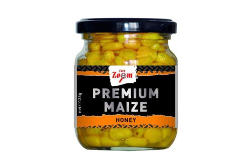 Carp Zoom Prémium horgászkukorica, méz, 125 g, 220 ml