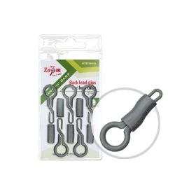 Carp Zoom Gyorskapocs + zárócső, zöld, 5 db