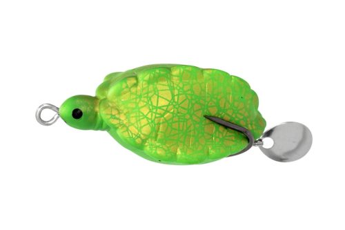 Predator-Z Tortuga teknőcutánzat, 5 cm, 11 g, zöld, arany