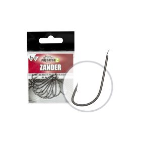 Predator-Z Lapkás süllőző horog, #1/0, 10 db