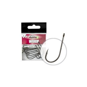 Predator-Z Füles gilisztás horog, #6, 10 db