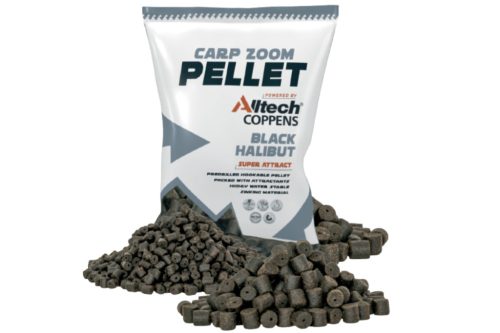 Carp Zoom Black Halibut Pellet, 15 mm, halibut, 5 kg