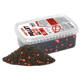 Carp Zoom Fluo Red Plus pellet mix, natúr, 500 g