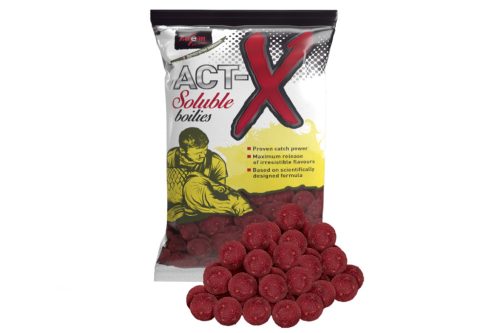Carp Zoom Act-X Soluble oldódó bojli, 24 mm, kolbász, 800 g