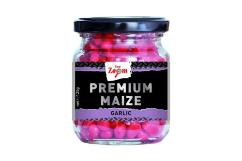 Carp Zoom Prémium horgászkukorica, fokhagyma, 125 g, 220 ml