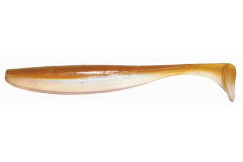Predator-Z Shad Killer gumihal halas aromával, 12 cm, barna, 5 db