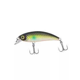   Predator-Z Immortal Shad wobbler, 5 cm, 4 g, fekete, zöld, süllyedő