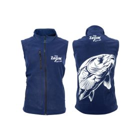 Carp Zoom Férfi softshell mellény, 4XL, sötétkék