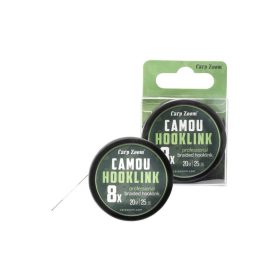 Carp Zoom Camou 8X előkezsinór, 20 m, 25 lb, terepmintás